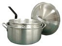 POT FRY AL W/LID & BASKET 14QT