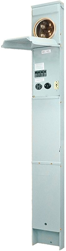 POWER PEDESTAL/METER RV 100A  
