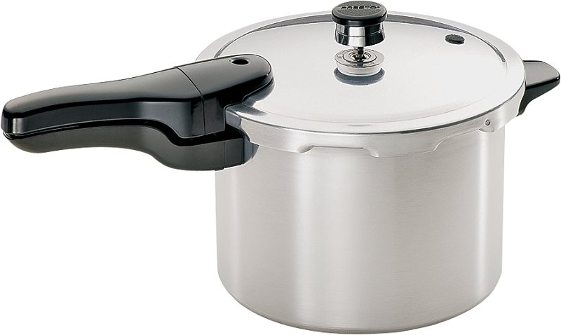 PRESSURE COOKER ALUMINUM 6QT  