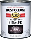PRIMER ALUM LATEX FLAT GRAY QT