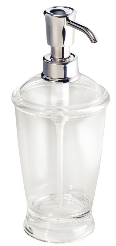 PUMP SOAP 12OZ CLEAR PLASTIC  