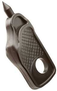 PUNCH HOLE BLACK 2X0.75X0.25IN