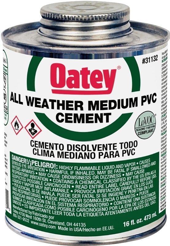 PVC CEMENT ALL WEATHER LVOC 16