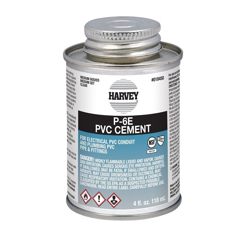 PVC CEMENT ELEC CLEAR 4OZ     