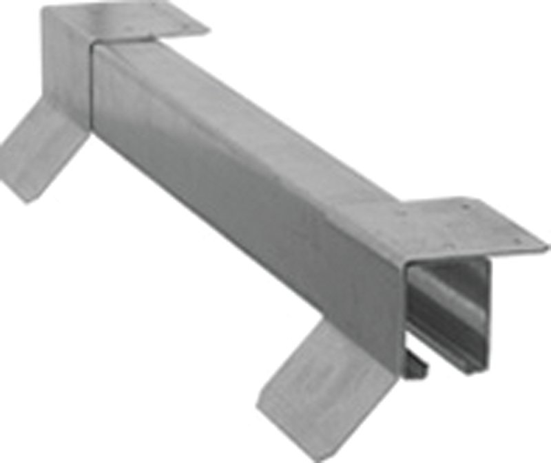 RAIL BARN DOOR STL GALV 12FT  