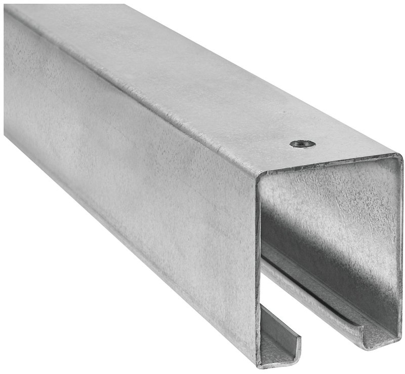 RAIL BARN DOOR STL GALV 6FT   
