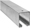 RAIL BARN DOOR STL GALV 6FT   