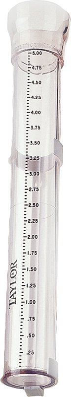 RAIN GAUGE CLEAR VU 11-7/8 LGT