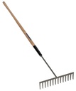 RAKE ASPHALT 14TINE 60IN HNDL 