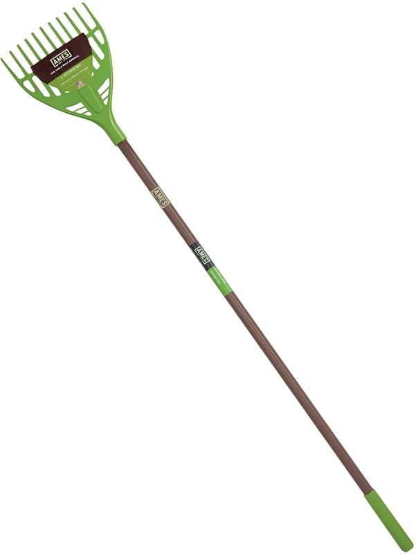 RAKE SHRUB 8IN POLY STEEL HNDL
