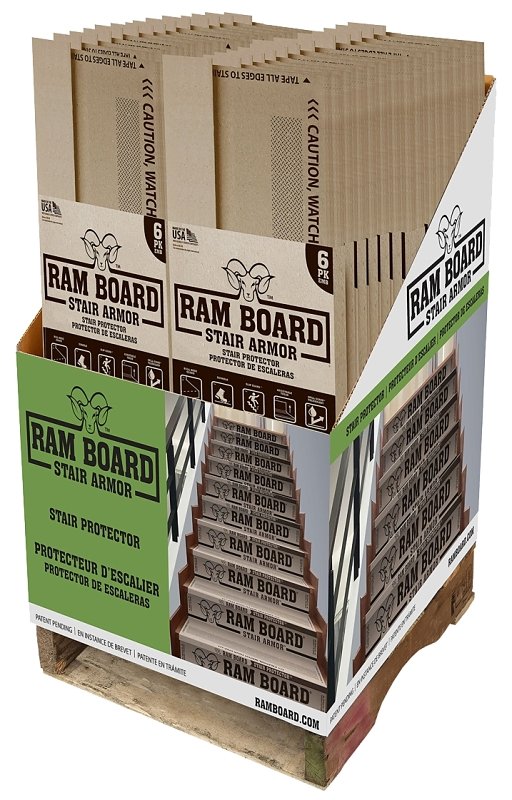 RAMBOARD STAIR ARMOR 34X19IN  