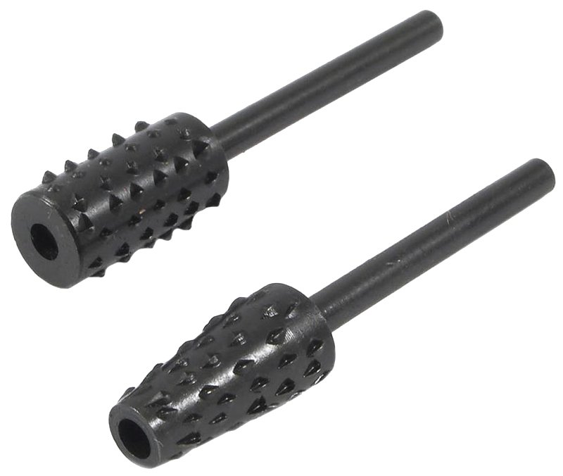 RASP SET WOOD 1/8IN SHAFT 2PC 