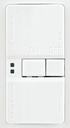 RCPT GFCI BLNKFACE 20A/120V WH