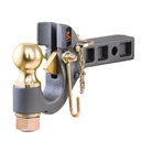 RCVR MT BALL&PINTLE HITCH 2IN 