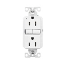 RECEPTACLE GFCI WHITE 15A 125V