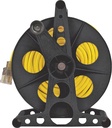 REEL CORD STOR W/STND PLAS BLK