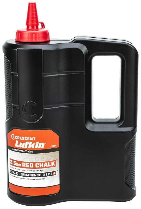 REFILL CHALK BOTTLE RED 2.5LB 