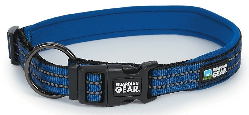 REFLEC O-RNG COLLAR NYLN BLU M