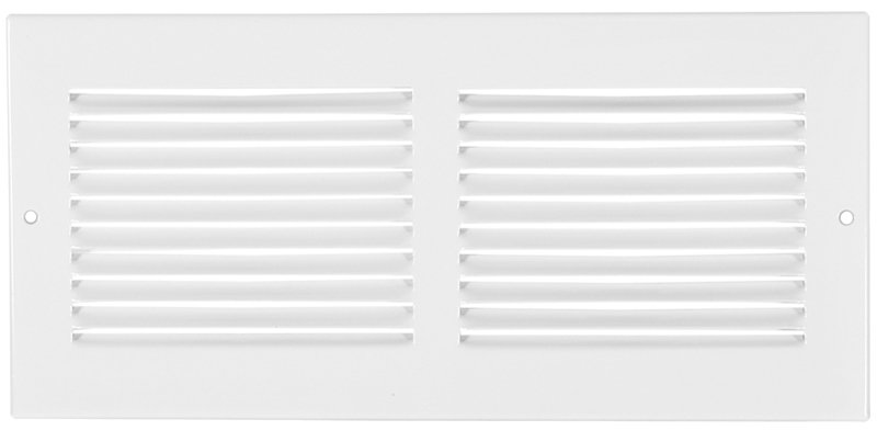 REGISTER SIDEWALL 14X6IN WHT  