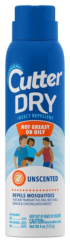 REPELLENT INSECT DRY AERO 4OZ 