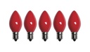 REPL BULB FIL RETRO OPQ C7 RED