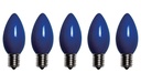 REPL BULB FIL RETRO OPQ C9 BLU