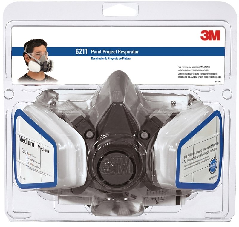 RESPIRATOR PAINT PROJECT MED  