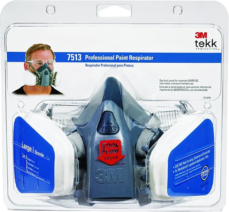 RESPIRATOR PAINT SPRY 7500 LRG