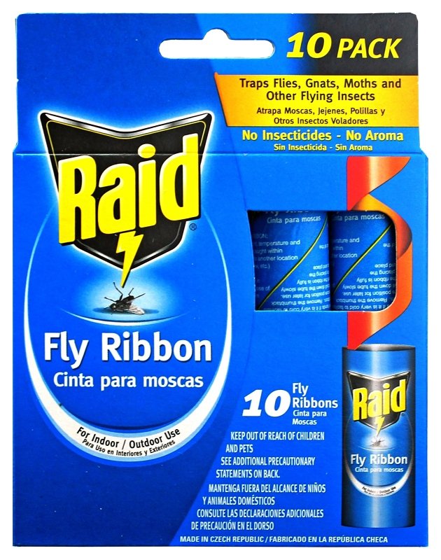 RIBBON FLY TRAP 10PK          
