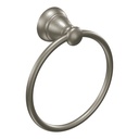 RING TOWEL UNIV BRUSHED NICKEL