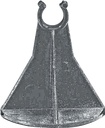 ROD CHAIR 3-1/4IN PLSTC BAG500
