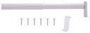 ROD CLOSET ADJ 72X120IN WHITE 