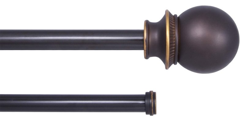 ROD CRTN DBL ORB 5/8 X 36-66IN