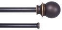 ROD CRTN DBL ORB 5/8 X 36-66IN
