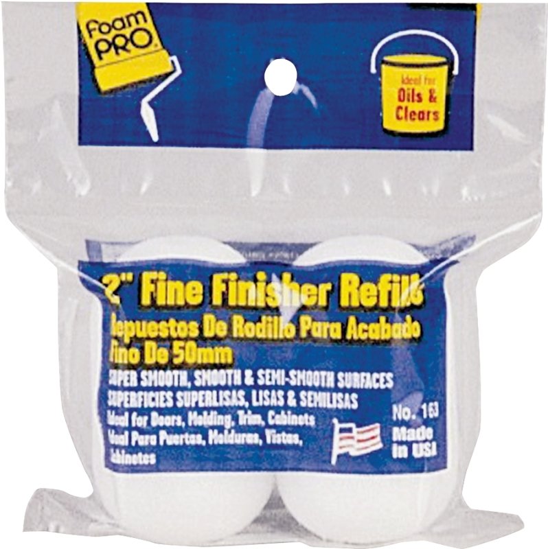 ROLLER COVER FOAM 2PK 2X3/8IN 
