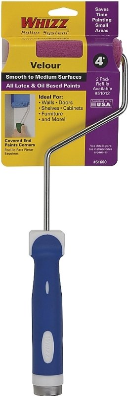 ROLLER COVER/FRAME VELOUR 4IN 