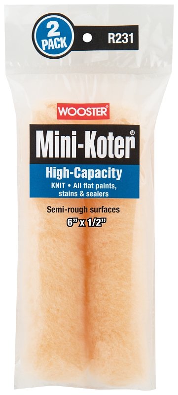 ROLLER PAINT HGH CAP 1/2INX6IN