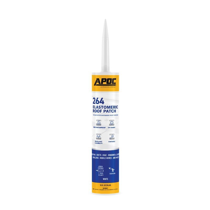ROOF PATCH ELASTOMERC WHT 10OZ