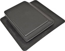 ROOF VENT 61 SQIN BLK SLANT BK