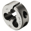 ROUND DIE ADJ 5/16IN-24NF 1IN 