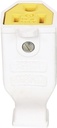 CONNECTOR 15A 125V 2P3W WHITE 