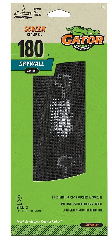 SANDING SCRN DRYWL 11.25IN 180