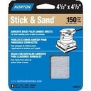 SANDING SHEET 4.5X4.5 150 GRIT
