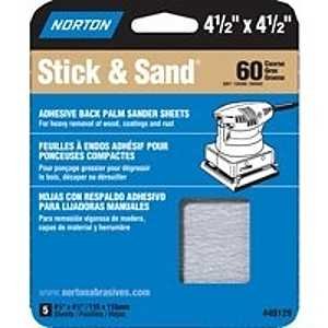 SANDING SHEET 4.5X4.5 60 GRIT 