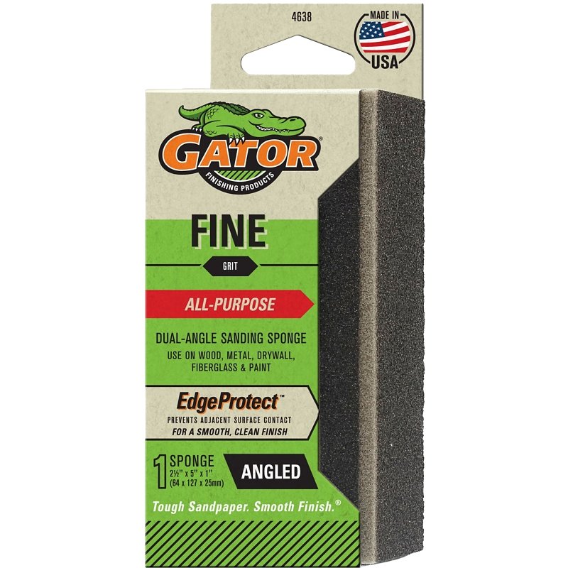 SANDING SPNG WEDGE 3X5X1IN FN 