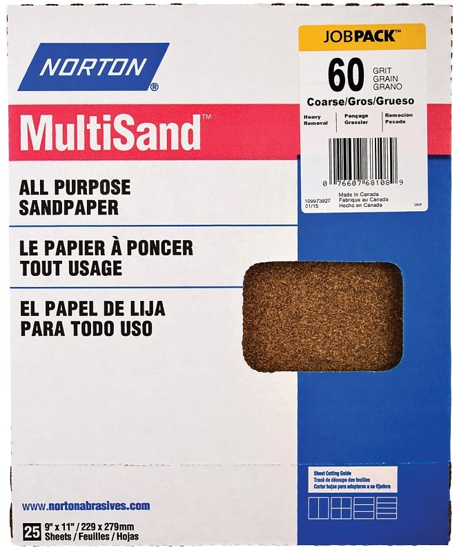 SANDPAPER ALU OXD 60GRT 9X11IN