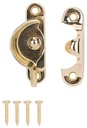 SASH LOCK 2-1/2IN BRASS PLATED