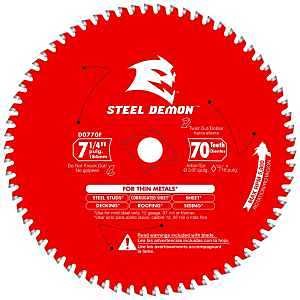 SAW BLADE CARBIDE 7-1/4INX70T 