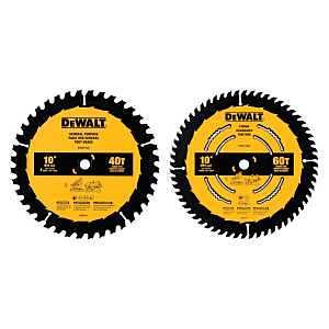 SAW BLADE COMBO 40T & 60T 10IN