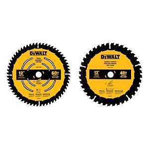 SAW BLADE COMBO 40T & 60T 12IN